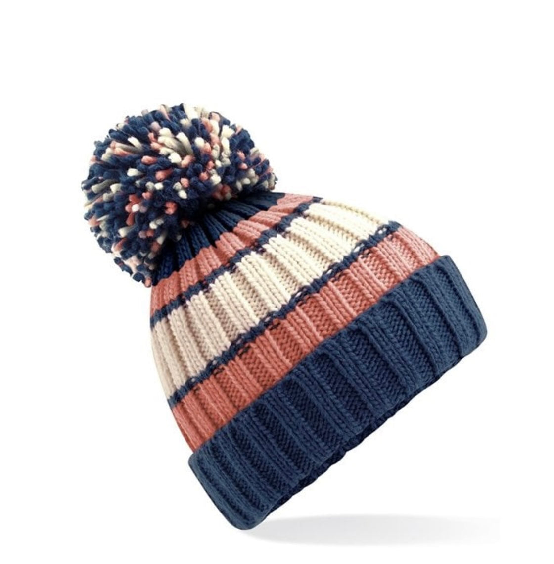 Striped Beanie