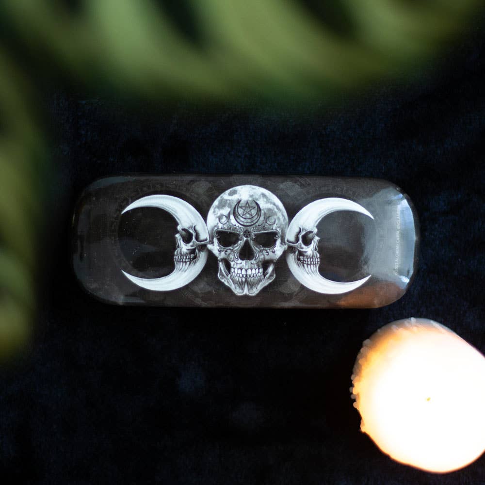 Dark Goddess Gothic Glasses Case by Alchemy