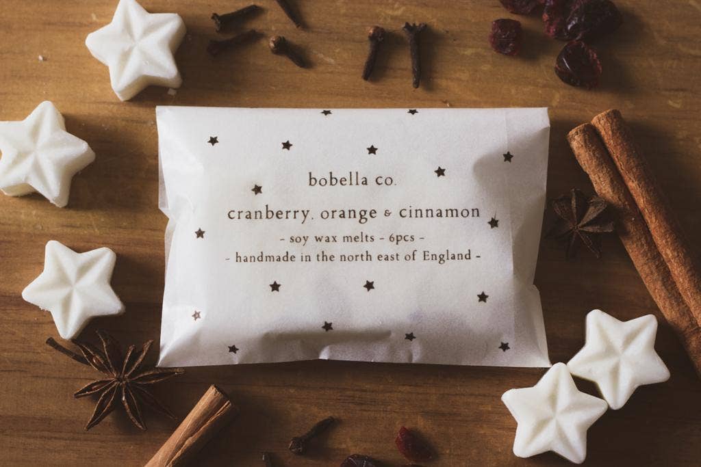 Christmas Wax Melts: Cranberry Orange & Cinnamon